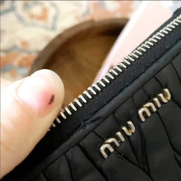 Miu Miu (by Prada) Nappa Leather Large Wallet - Picture 5 of 10